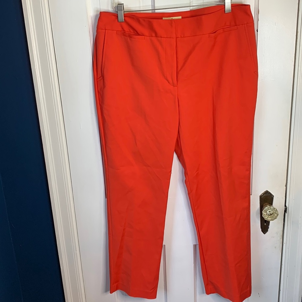 Sport Haley Women's Orange 28” Golf Country Club Pants New with Tag W-214 Sz 12